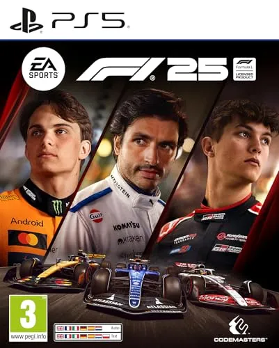 F1 25 - Sony PlayStation 5 Rennspiel - PS5-Spiele: Erlebe die offizielle F1® 25 mit neuem My Team-Modus und packender Story in Braking Point für ultimatives Rennvergnügen.