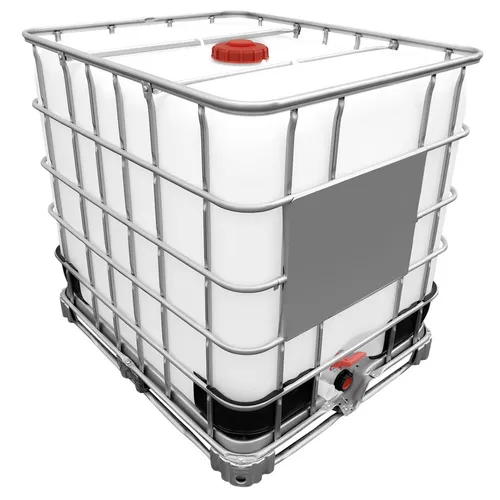 REKUBIK 1000l IBC Wassertank DN150/50 auf Stahlpalette - Gebrauchter, gereinigter IBC Wassertank für Brauchwasser und Gartenbewässerung, ideal für umweltbewusste Anwendungen.