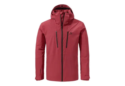 Schöffel Skijacke rot XXL (54) - Funktionsjacke mit atmungsaktiven Materialien, ideal für Ski- und Outdoor-Aktivitäten, bietet optimalen Schutz und Komfort bei kaltem Wetter.