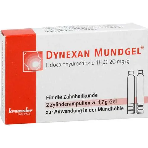 Dynexan Mundgel Zylinderampulle 3.4 G