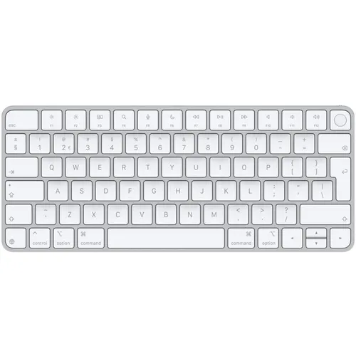 Apple Magic Keyboard mit Touch ID (2024) NL Holland Layout - Tastaturen, schlankes Design mit Touch ID für sichere Anmeldungen und komfortable Nutzung im Büro oder Home Office.