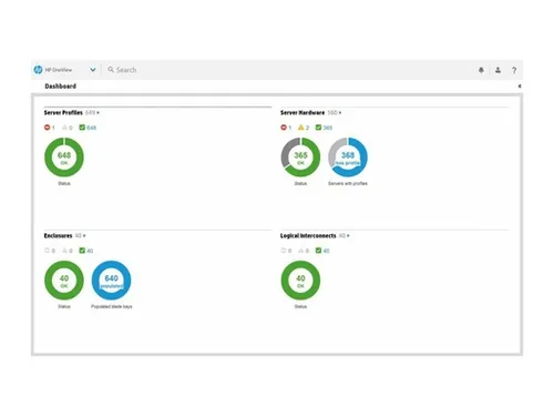 HPE OneView iLO Advanced Tracking License (E5Y44A) - Zubehör für HPE OneView mit 3 Jahren 24x7 Support, ideal für ProLiant DL325 Gen10 Plus V2, unterstützt Linux, Windows und OpenVMS.