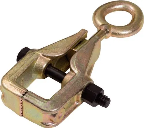 KS Tools Box-Zugklemme 245mm mit ungleichen Backen - Zwinge für präzises Fixieren, ideal für Holz- und Metallarbeiten, bietet hohe Spannkraft und Flexibilität.