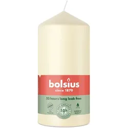 Bolsius: Stumpenkerze 120/58mm - Weiche Perle (6 Stück)