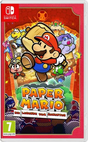 Nintendo Paper Mario: The Thousand Year Door - Nintendo Switch - Spiele für Nintendo Switch, erlebe ein einzigartiges RPG-Abenteuer mit innovativem Gameplay und charmanten Charakteren.