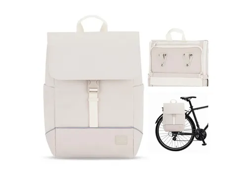 Johnny Urban MIKA BIKE Fahrradtasche, 2in1 Rucksack für Damen - Fahrradtaschen mit flexiblem Design, gepolstertem Laptopfach und wasserabweisender Oberfläche – ideal für aktive Frauen unterwegs.