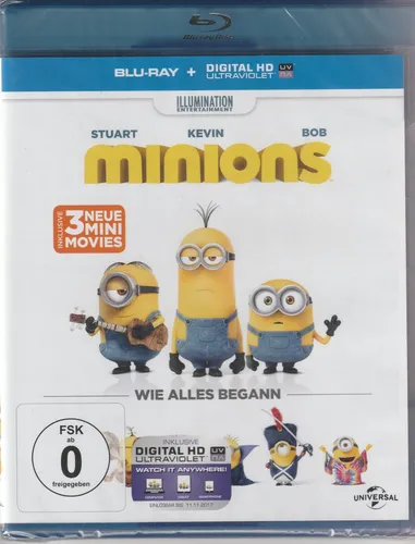 Minions - Wie alles begann - Blu-ray NEU/OVP