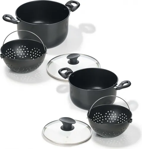 Genius Cerafit Magic Pot Topf, Sieb u. Deckel 24cm,3 tlg. Zustand: gut