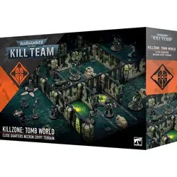Games Workshop - Warhammer 40.000 - Kill Team - Killzone: Tomb World - Erweitern Sie Ihr Kill Team mit dem Killzone: Tomb World Set. Verleihen Sie Ihren Spielen eine spannende Szenerie mit Korridoren und Xenos-Technologie für intensives, taktisches Gameplay.