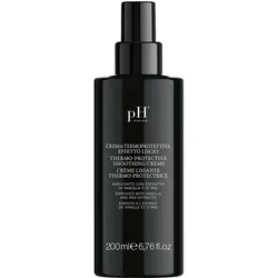 pH Style & Finish Thermo-Protective Smoothing Creme 200 ml - Haarcreme mit Glättungswirkung, angereichert mit Iris- und Vanille-Extrakt. Schützt vor Hitze und sorgt für geschmeidiges, glänzendes Haar.