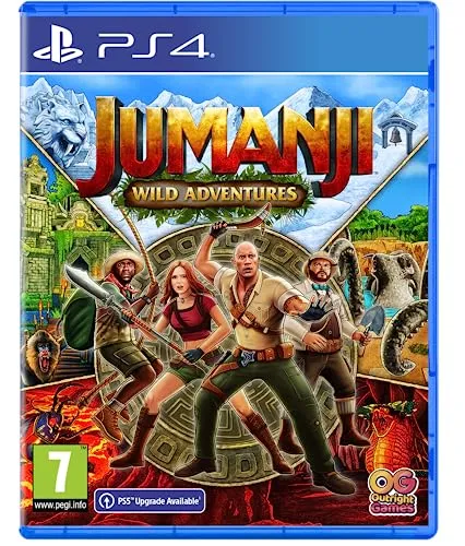 OUTRIGHT GAMES Jumanji: WILD Adventure - Spiele für PlayStation 4, erlebe aufregende Abenteuer im Dschungel mit Freunden im kooperativen Multiplayer-Modus.