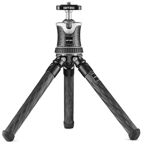 Gitzo Mini Traveler Noir Decor - Leichtes Carbon Stativ - Stative für Fotografen, leicht und robust, ideal für Reisen und Outdoor-Aktivitäten.