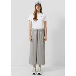 QS Culotte Hose Culotte aus Viskose grau 44