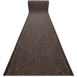 rugsX Braun Freiform Teppichläufer 100x440 cm - Eleganter rugsX Teppichläufer in Braun, gefertigt aus hochwertigem Textil. Ideal für jeden Raum, sorgt für eine stilvolle Atmosphäre und schützt Ihren Boden.