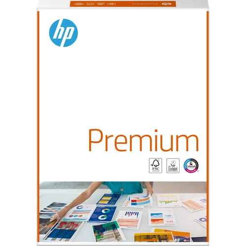 HP Premium Kopierpapier CHP854, A4, 100g/m², hochweiß, 2000 Blatt - Hochwertiges HP Premium Kopierpapier CHP854, A4, 100g/m². Ideal für professionelle Ausdrucke mit optimaler Farbaufnahme und hoher Opazität für Duplexdruck. Perfekt für Büro, Kanzlei und Homeoffice.