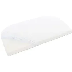 babybay Jersey-Spannbettlaken Original Stoff Weiß 43 x 81 cm