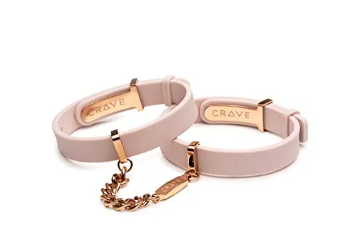 Crave - ID Cuffs Handfesseln Handschellen Bondage BDSM silber