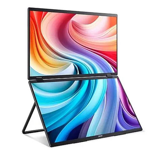 ACER PD193Q 18,5 Zoll HDMI Monitor - IPS-Technologie für brillante Farben, ideal als Dual Monitor, 1920x1080 Pixel Auflösung und nur 4 ms Reaktionszeit für flüssige Darstellungen.