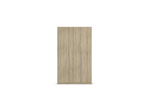 rauch ORANGE Drehtürenschrank Alabama - Eiche Sonoma, 136cm Breite, 229cm Höhe - Kleiderschrank mit 2 bis 6 Drehtüren, pflegeleichte Oberfläche und helle Leinenoptik im Inneren. Ideal für effiziente Stauraumlösungen in Schlafzimmern.