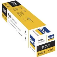 GYS 085039 230 Rutil-Elektroden - Hochwertige Schweißelektroden für Metallbearbeitung, gute Schweißfähigkeit in jeder Position, 4.58 kg Verpackungsgewicht