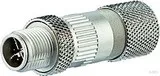 Metz MNF881A315-0001 M12 Stecker X-kodiert IP67 - Feldkonfektionierbarer M12 Stecker für einfache Installation ohne Spezialwerkzeug, ideal für industrielle Anwendungen und hohe Umgebungsanforderungen.