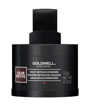 Goldwell Dual Senses Color Revive Ansatzpuder Dunkelbraun bis Schwarz (3,7g) - Styling Spray für das Kaschieren und Auffrischen von Haaransätzen - sanftes Puder, das Öl und Sebum absorbiert und für ein frisches Haargefühl sorgt.