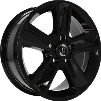 Diewe Mammut nero machined 7x17" ET45 Alufelgen - Hochwertige 17 Zoll Alufelgen mit 5-Speichen-Design, ideal für sportliche Fahrzeuge, maximale Traglast von 965 kg und ansprechende Nero Machined Optik.