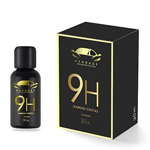 Manybuy 9H Keramik Versiegelung für Fahrzeuge - Hochwertige Nano Keramikversiegelung mit 9H Härte für optimalen Lackschutz. Verleiht eine hydrophobe Oberfläche und sorgt für ein glänzendes Finish. Ideal für den professionellen Einsatz und einfache Anwendung.