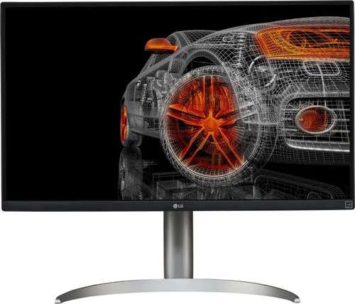 LG 27UP650-W 27 Zoll 4K UHD Monitor - 4K UHD Monitor mit HDR10 und AMD FreeSync, ideal für Gaming und Multimedia mit lebendigen Farben und breitem Betrachtungswinkel dank IPS-Technologie.