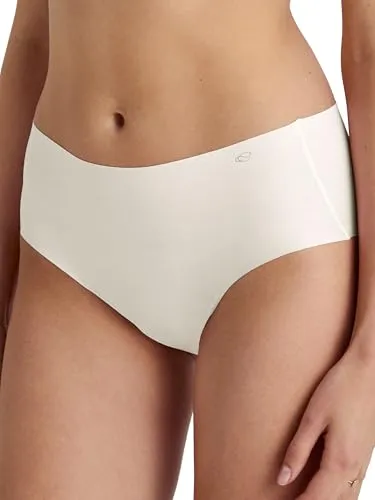 CALIDA Natural Skin Seamless-Midi-Slip Damen, nahtlos und komfortabel - Bequemer Midi-Slip aus TENCEL und Modal Micro, bietet ein angenehmes Tragegefühl und ist ideal für den täglichen Gebrauch. Kompostierbar und umweltfreundlich.