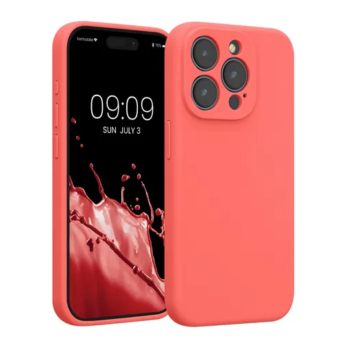 Hülle für Apple iPhone 15 Pro Hülle Silikon gummiert Handyhülle weich soft cases