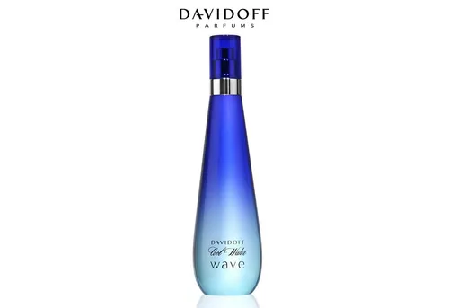 DAVIDOFF Cool Water Wave Woman Eau de Toilette 50ml - Eau de Toilette für Damen, erfrischender Duft mit maritimen Noten, ideal für den Sommer.