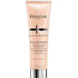 Kerastase Curl Manifesto Creme De Jour Fondamentale 150ml - Shampoos für lockiges bis sehr krauses Haar, mit Manuka-Honig für intensive Feuchtigkeit und Hitzeschutz, ideal für eine geschmeidige Lockenstruktur.