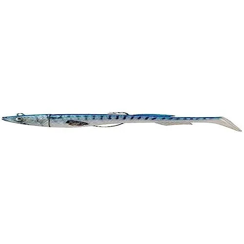 Berkley PowerBait Power Sardine - Salzwasser Hering Angelköder - Wolfsbarsch, 10g | 9cm, Real Mackerel