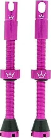 Peaty`s x Chris King (MK2) Tubeless Valves - Hochwertige Tubeless-Ventile aus 7075-Aluminium für MTB, Road und Cyclocross. Mit lebenslanger Garantie und einzigartigem Design für optimalen Luftstrom und einfache Montage.