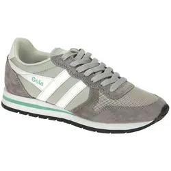 Gola Unisex Daytona Sneaker - Light Grey/Ash/White, 37 EU - Herren-Sneaker mit atmungsaktivem Textilfutter und rutschfester Gummisohle für optimalen Komfort und Stil im Alltag.