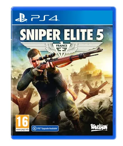 Sniper Elite 5 - [Playstation 4] - Games, hochqualitative Grafik und spannende Gameplay-Elemente für ein intensives Spielerlebnis.