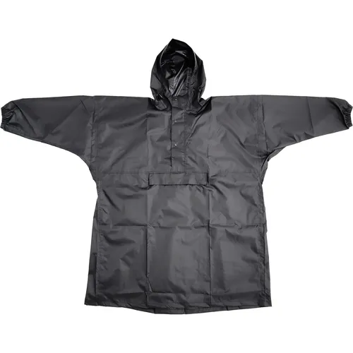 Trekking Backpack - Regenponcho schwarz