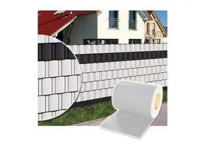 Sichtschutz Rolle Zaunfolie PVC - Sicht-, Wind- & Lärmschutzwände, langlebig und UV-beständig, ideal für effektiven Sichtschutz und Lärmminderung im Garten.