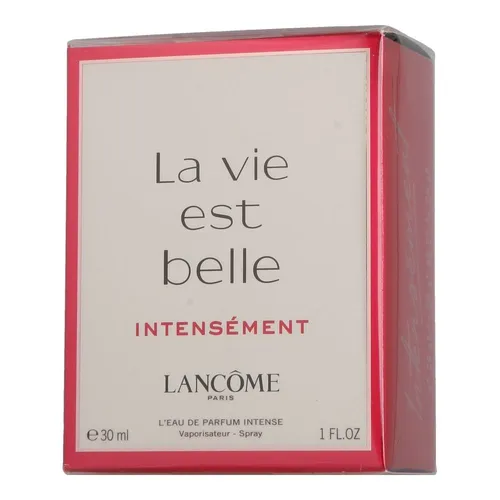 Lancôme La vie est belle Eau de Parfum Spray Intensément 30 ml - Düfte - Intensives Eau de Parfum mit fröhlicher Mischung aus Bergamotte, Himbeere und Jasmin, das Lebensfreude versprüht und besondere Momente unvergesslich macht.