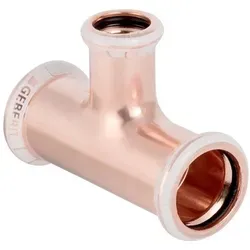 Geberit Mapress Kupfer T-stück Reduziert D 28mm, D1 18mm, D2 28mm