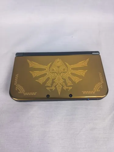 Nintendo New 3DS XL Limited Gold mit Legend of Zelda: Majora's Mask 3D - Konsolen - Exklusive Limited Edition in Gold, inklusive dem Klassiker Majora's Mask vorinstalliert, ideal für Fans und Sammler!