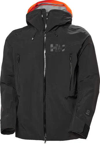 Helly Hansen Sogn Shell 2.0 Jacket black (990) S - Herren Skijacken mit HELLY TECH PROFESSIONAL-Technologie für perfekten Wetterschutz. Die LIFE POCKET+ schützt Ihre Elektronik vor Kälte und verlängert die Akkulaufzeit – ideal für jedes Schneeabenteuer.