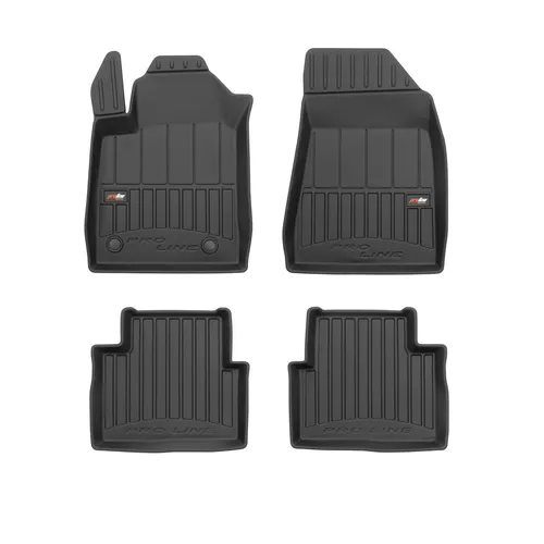 OMAC Gummi Fußmatten für Alfa Romeo Giulietta 2010-2020 – Premium Schutz - 4-teiliges Fußmattenset aus hochwertigem, langlebigem Gummi. Antirutsch, wasserfest und passgenau für optimalen Fahrzeugschutz. Ideal für alle Witterungsbedingungen.