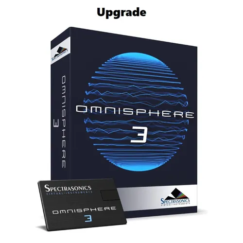Spectrasonics Omnisphere 3 Upgrade Boxed – Kreative Klangwelten - Upgrade auf die neueste Version von Omnisphere für Besitzer*innen der Vorgängerversion. Entdecken Sie über 18 neue Soundbibliotheken und innovative Funktionen für maximale kreative Freiheit.