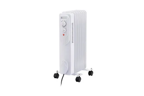 SilverCrest Ölradiator SOR 1500 G4 - Radiatoren mit 3 Heizstufen bis 1500 W, mobil durch 4 Rollen und ausgestattet mit Umkipp- und Überhitzungsschutz für maximale Sicherheit und Komfort.