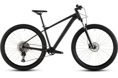 Cube Aim SLX 2026 - Slateblack/Black - 42cm | 29 Zoll - Robustes Mountainbike für Abenteuerlustige, ideal für Gelände und Alltag, mit hochwertiger Ausstattung für Fahrspaß und Sicherheit.