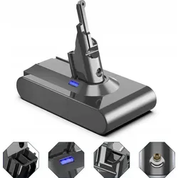Akku Ladegerät für Dyson V8 SV10 – 5000 mAh - Zuverlässige Stromversorgung für Dyson V8 SV10 Staubsauger mit 5000mAh. Ideal für eine lange Betriebsdauer und einfache Handhabung. Perfekt für den täglichen Einsatz im Haushalt.
