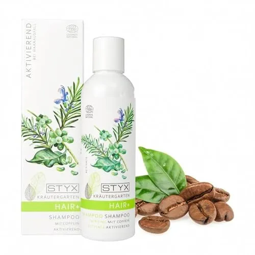 STYX Shampoo mit Coffein - Haarwachstumsaktivator - Shampoos für stimulierende Pflege, die Haarwachstum aktiviert und die Struktur verbessert. Ideal bei Haarausfall, kräftigt und belebt das Haar.
