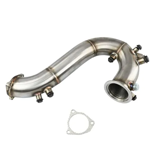 FMIC.EU Performance Downpipe für Audi A6 A7 4G C7 3.0 TDI 2014-2017 218KM 272KM Edelstahl DPF Ersatz Tuning